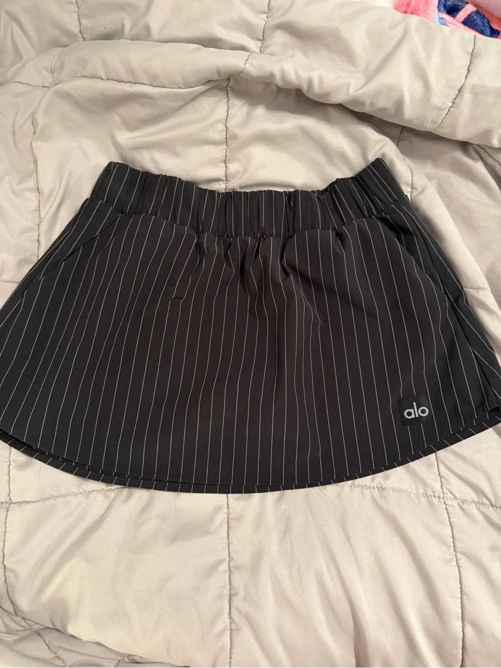 ALO Yoga Pinstripe Daylight Skort